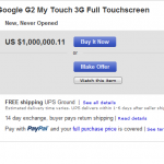 How Much Would You Really Pay For A MyTouch?