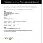 Google Announces Android Press Conference For January 5th