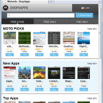 Motorola Android App Store Leaks