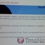 FlexPay Customers Experiencing Upgrade Issue