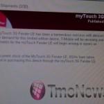 MyTouch Fender LE Makes An Encore