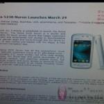 Nokia Nuron Confirmed For March 24th Launch