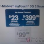 myTouch 3G 3.5mm & Behold II Price Cut