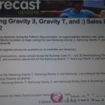 Samsung Gravity 3, Gravity T, And Smiley Launch A Day Early