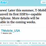 T-Mobile Officially Begins Teasing HSPA+ Phone