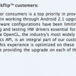 Motorola Announces Updated Android Dates For Cliq/Cliq XT