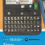 Motorola Charm Free At Radio Shack Through Saturday