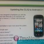 Motorola Cliq Update Coming “Soon”