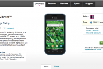 Samsung Vibrant Free On T-Mobile.com
