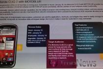 Motorola CLIQ 2 Takes A Photo Shoot