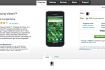 Samsung Vibrant Available For Free On T-Mobile.com