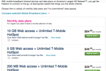 T-Mobile Officially Launches New webConnect Plans