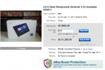 T-Mobile G-Slate Appears On eBay, Costs Small Fortune