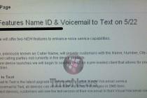 T-Mobile Adds New Name ID and Voicemail To Text