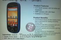 Samsung Gravity Touch 2 “GT2″ Unveils Itself