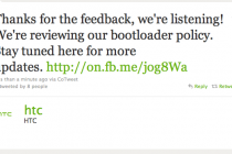 HTC Says They Are Reviewing Their Bootloader Policy
