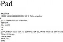 T-Mobile Picks Up “SnapPad” Trademark, New Tablet Incoming?