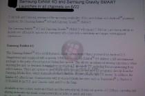 Samsung Exhibit 4G and Samsung Gravity Smart Launching June 22nd