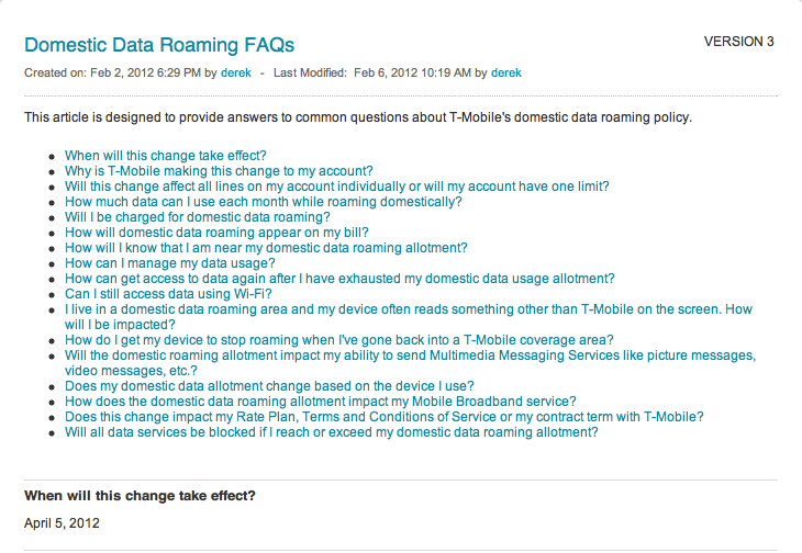 T-Mobile Confirms New Domestic Data Roaming Plans, Posts FAQ T-Mobile Confirms New Domestic Data Roaming Plans, Posts FAQ