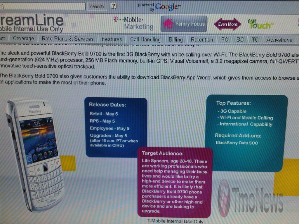 BlackBerry Bold 9700 Archives - Page 2 of 2 - TmoNews