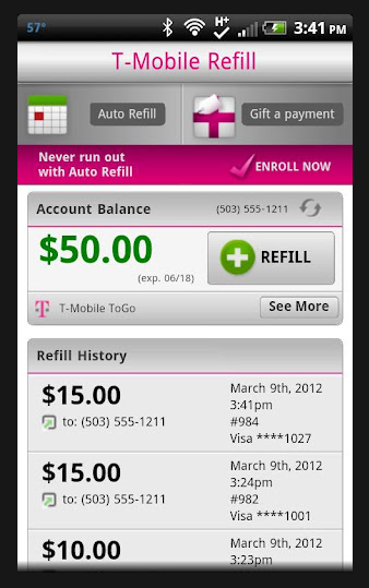 T-Mobile Introduce Refill, Prepaid Account Management ...
