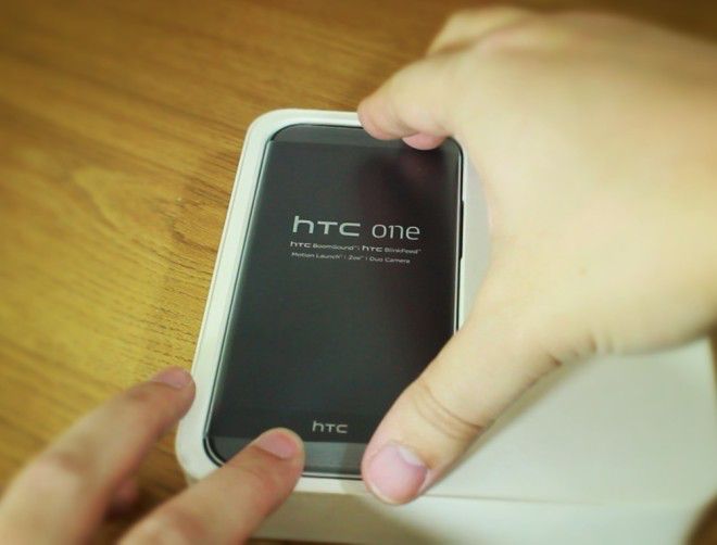 htc one unboxing