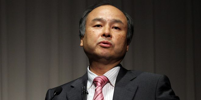 SoftBank CEO Masayoshi Son Earnings News Conference