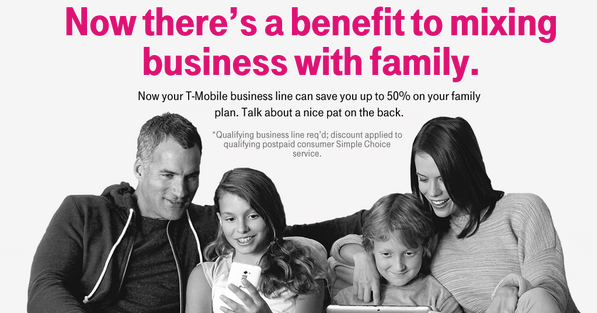 t mobile family plan business