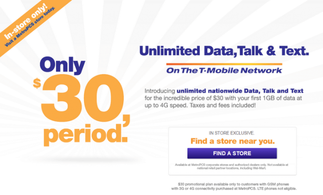 MetroPCS offer 