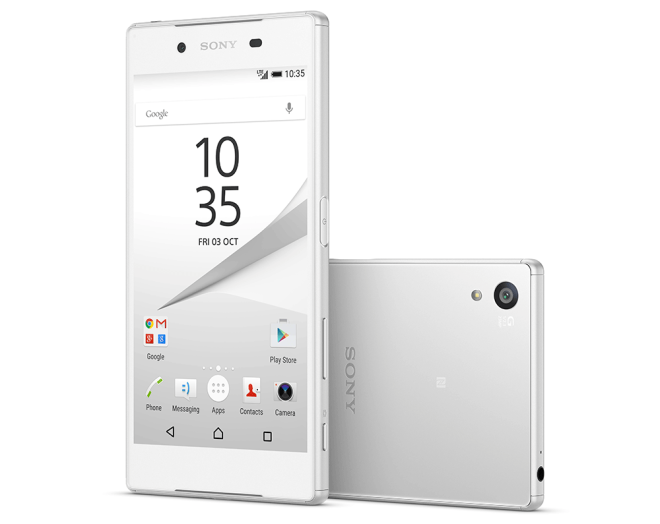 sonyxperiaz5white