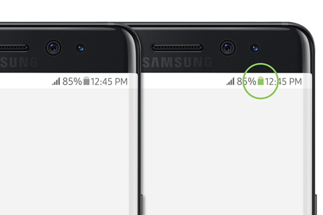 galaxynote7greenbatteryicon