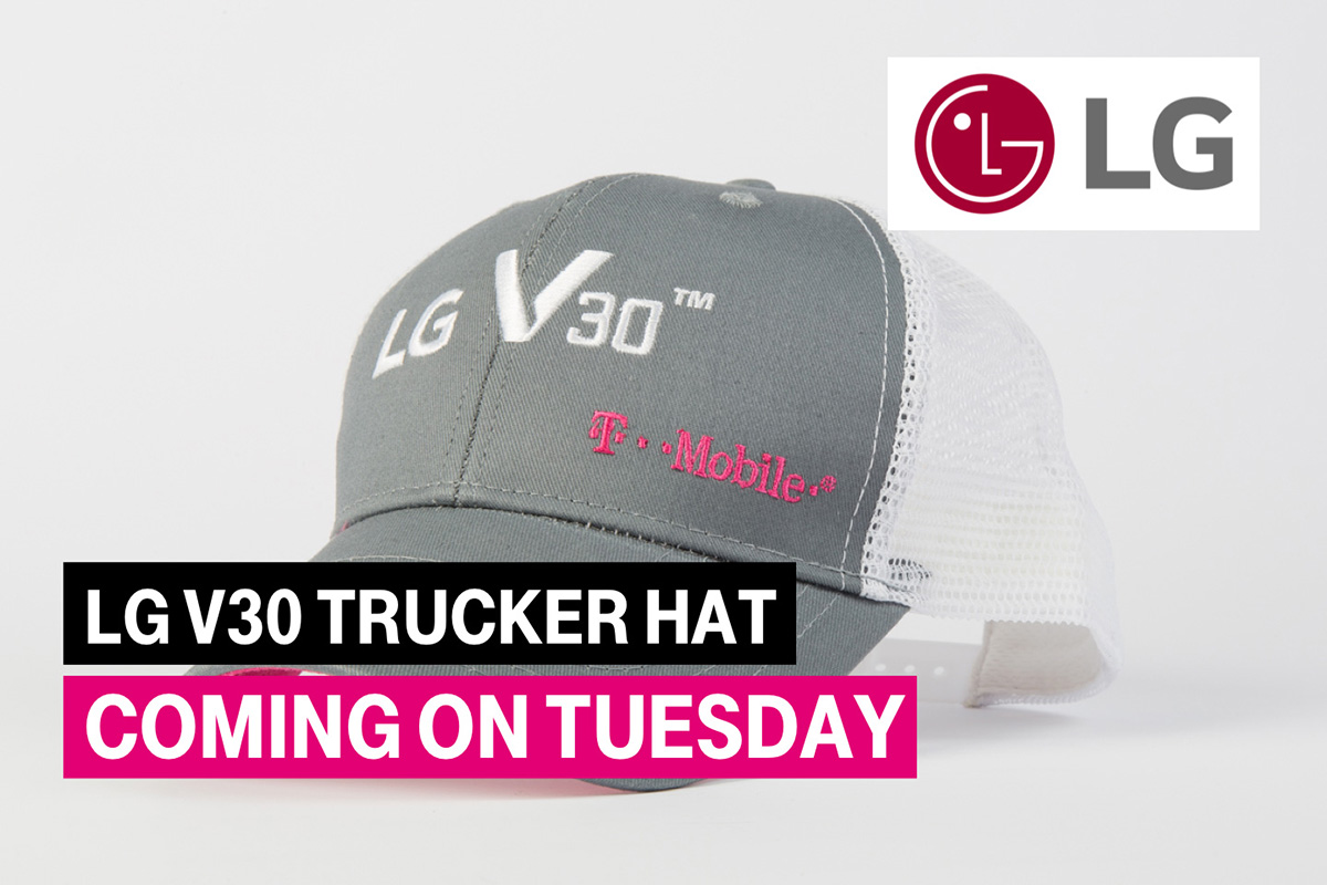 Casquette Trucker T-Mobile Tuesday - Noir, Blanc, Rose - Réglable Snapback - Occasion