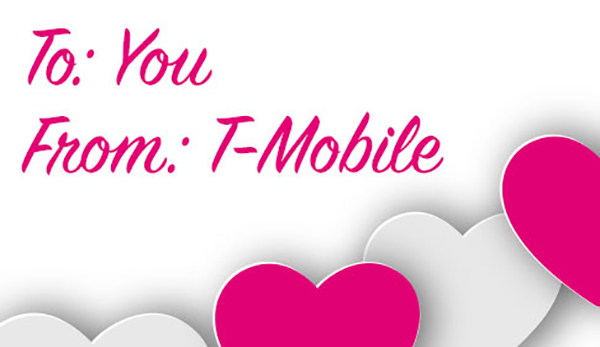 T-Mobile Valentine's Day deals include a free line of service when you add a line - TmoNews