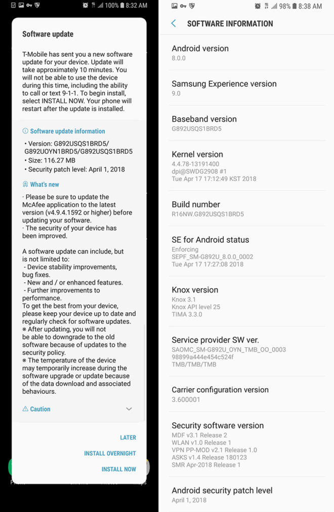 tmogalaxys8activeupdateapr2018