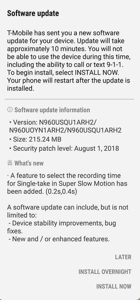 tmogalaxynote9updateaug2018