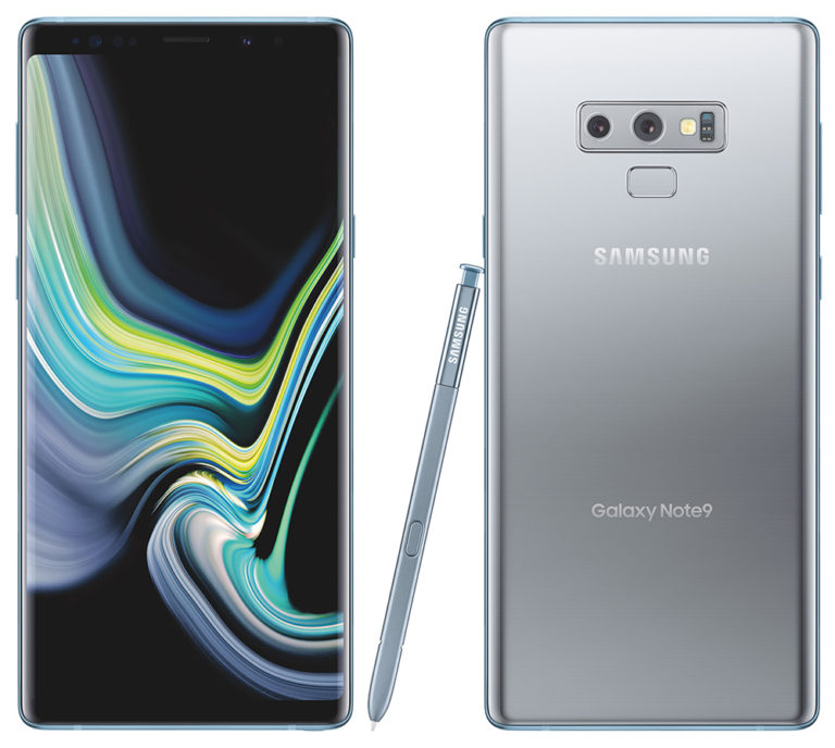 note 9 silver