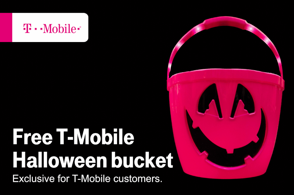 TMobile Tuesdays will offer a free TMo Halloween bucket next week