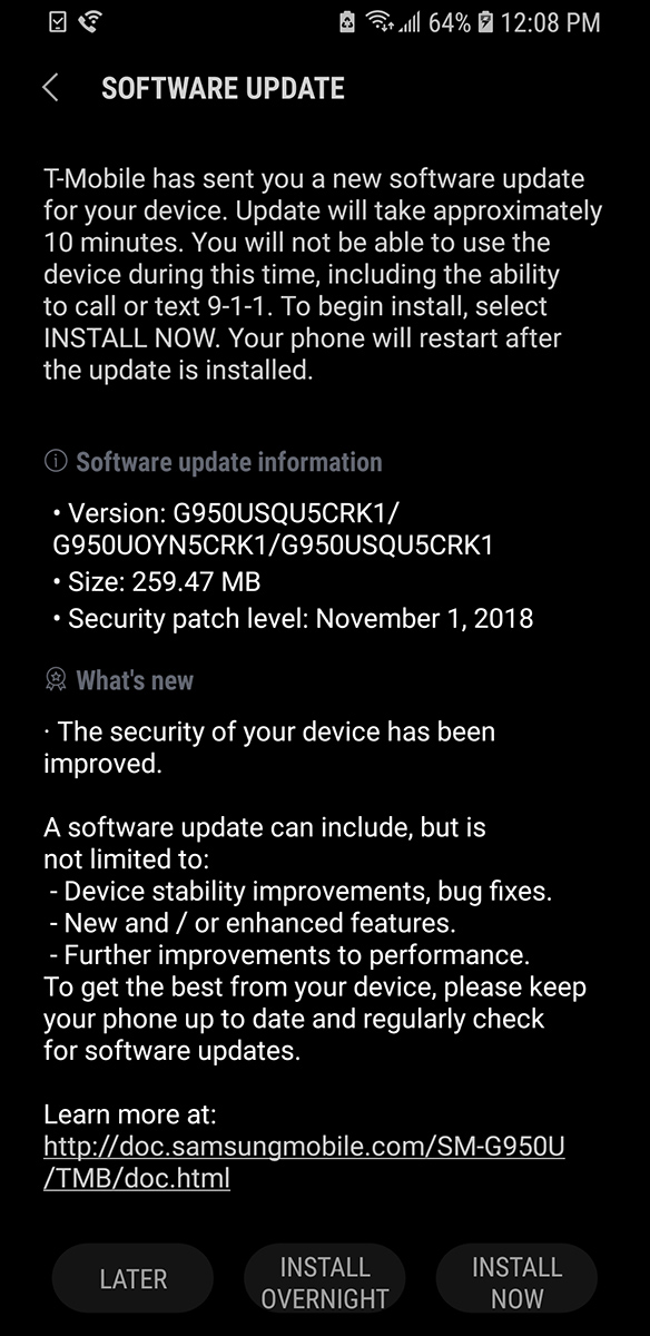 tmobile-galaxy-s8-update-dec-2018