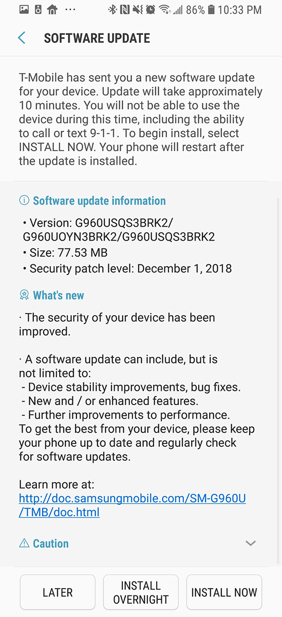 tmobile-galaxy-s9-update-dec-2018