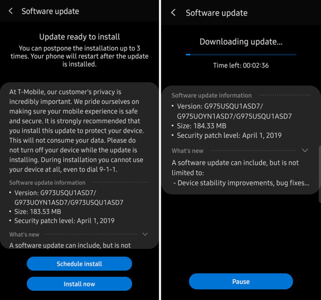 tmo-galaxy-s10-update-may-2019