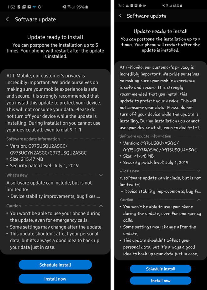 tmobile-galaxy-s10-july-security-update