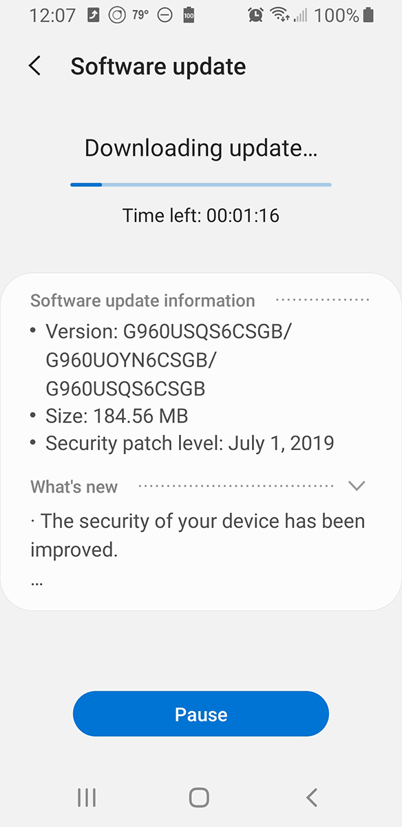 tmobile-galaxy-s9-july-2019-update