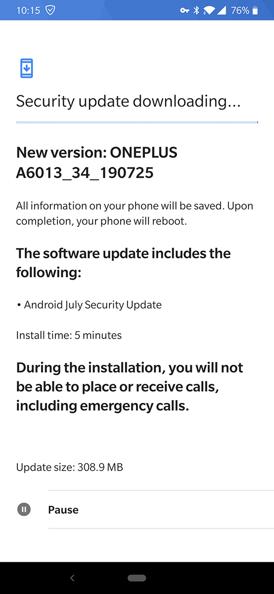 tmobile-oneplus-6t-july-2019-update