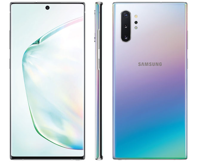 How does Samsung's new Galaxy Note 10 compare to the Galaxy S10?