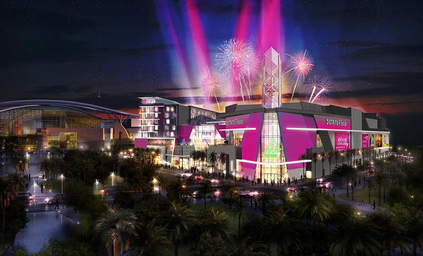 Distrito TMobile is a new entertainment complex in Puerto Rico that's
