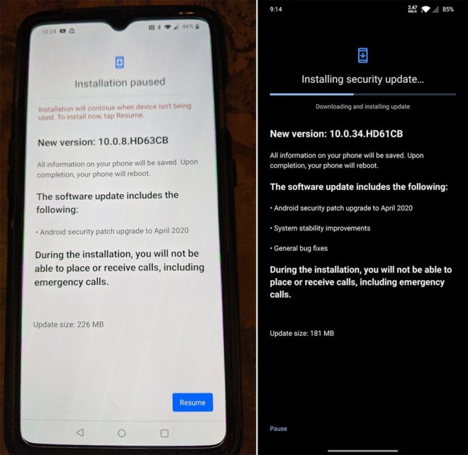 oneplus-7t-pro-5g-updates