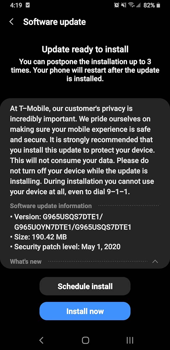 https://www.tmonews.com/wp-content/uploads/2020/05/t-mobile-galaxy-s9-update-may-2020.jpg https://www.tmonews.com/wp-content/uploads/2020/05/t-mobile-galaxy-s9-update-may-2020.jpg