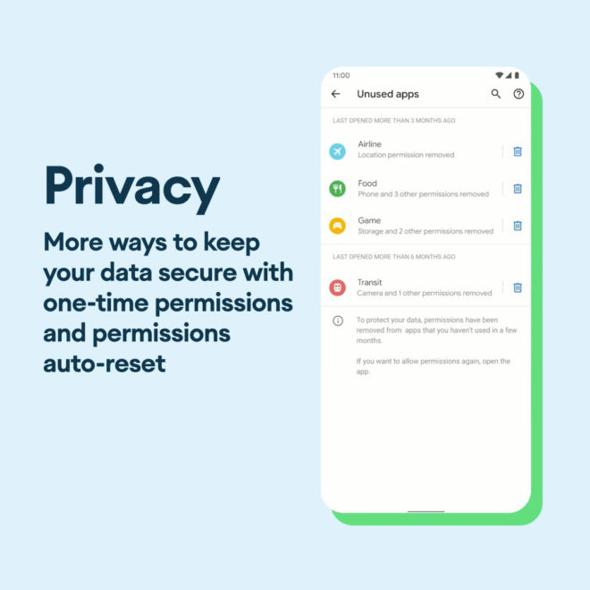 android-11-privacy-features