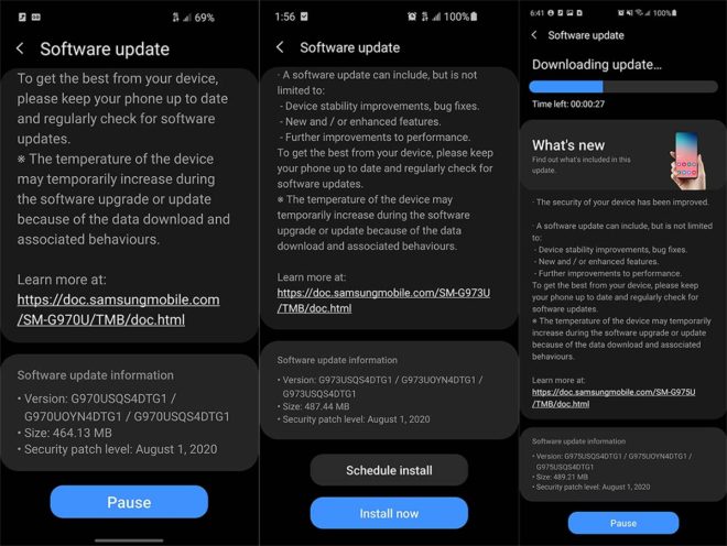 tmobile-galaxy-s10-update-august-2020