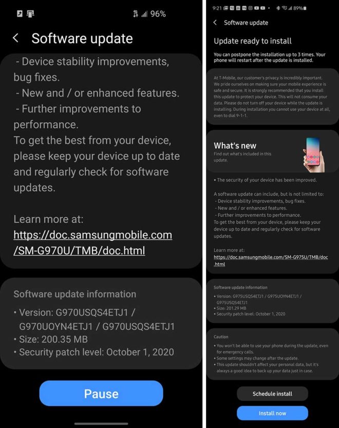 galaxy-s10-update-october